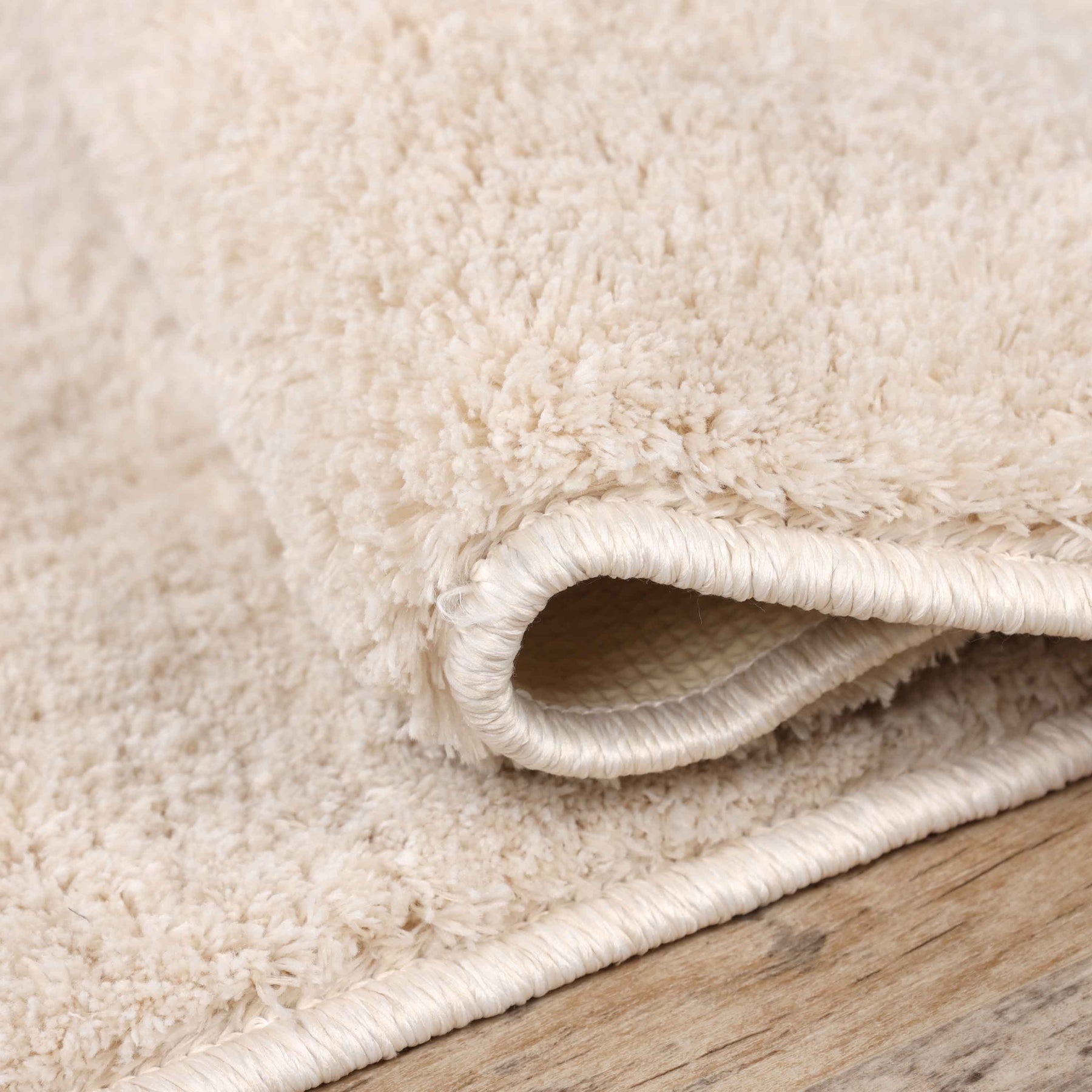 California Shag Solid Plush Fluffy Non-Slip Indoor Area Rug Or Runner
