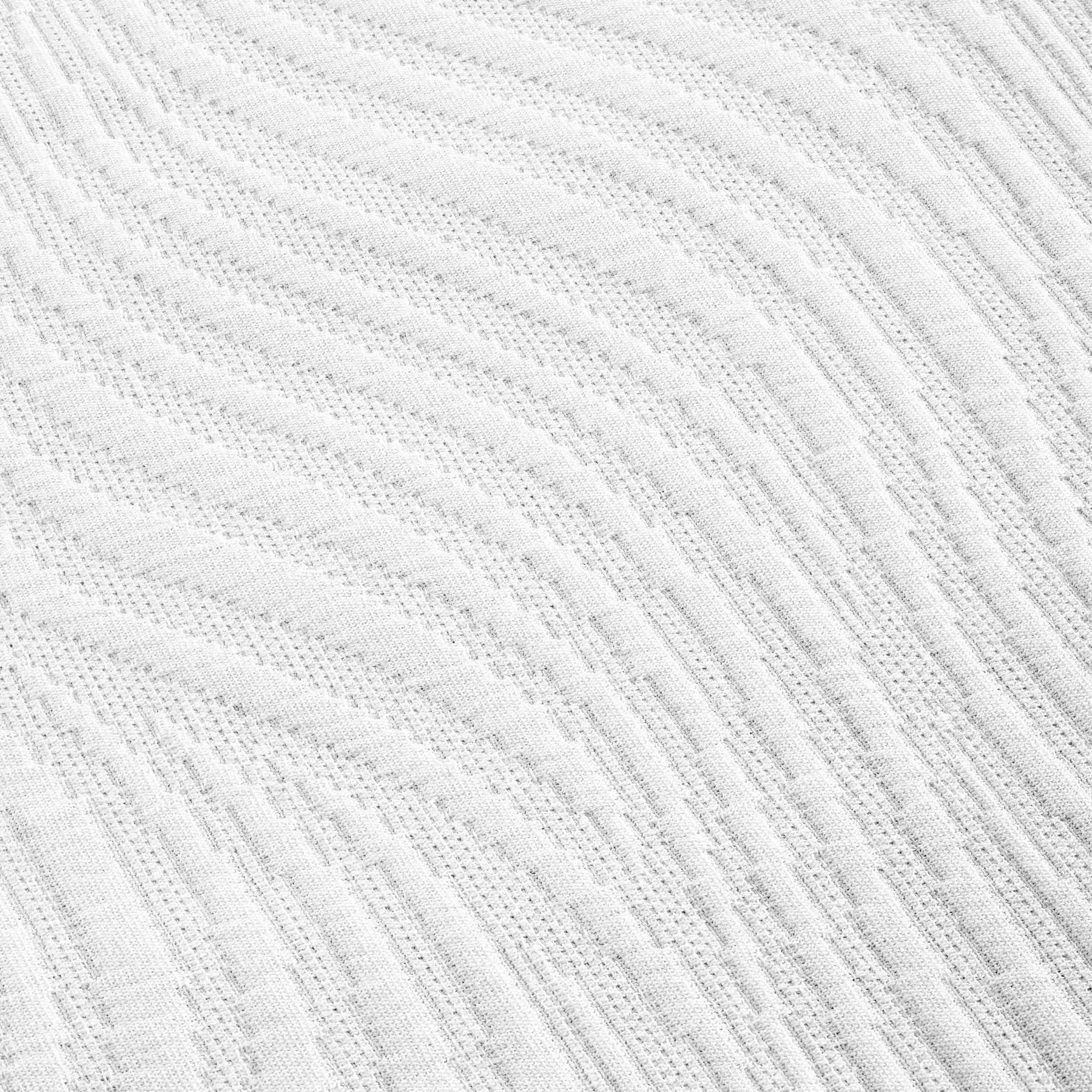 Cascade Cotton Jacquard Matelassé 3-Piece Bedspread Set