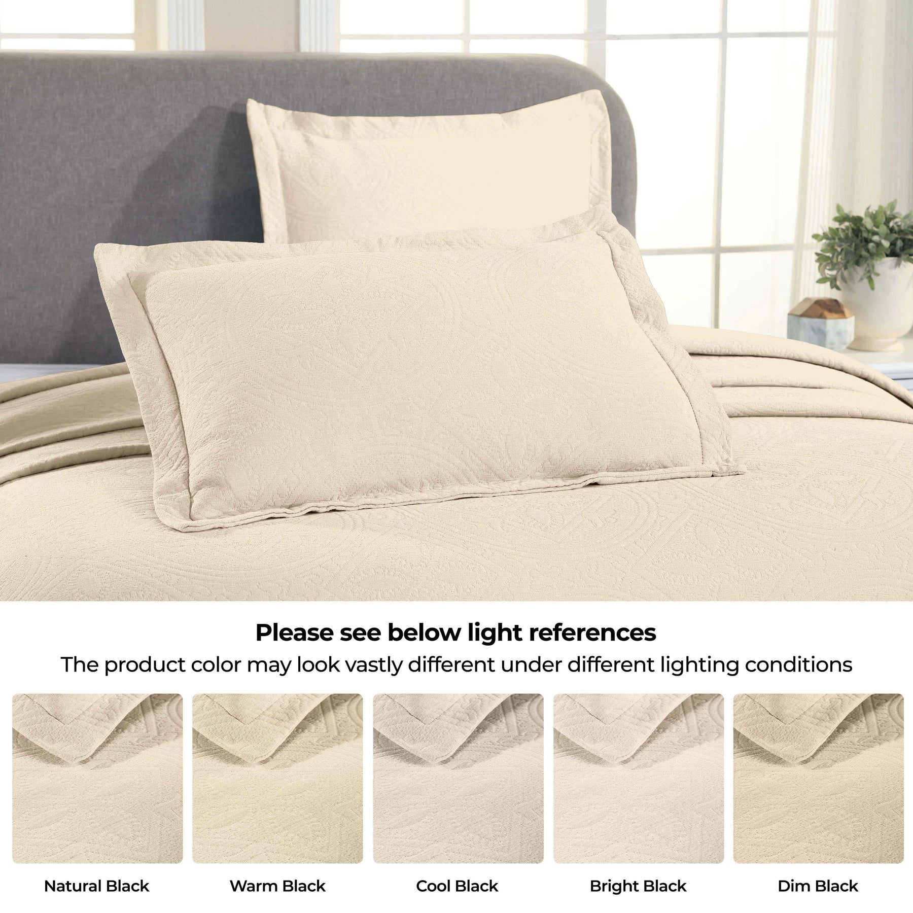 Celtic Circle Cotton Jacquard Matelasse Bedspread Set