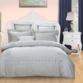 Charlotte Victorian Eyelet Cotton Duvet Cover Set