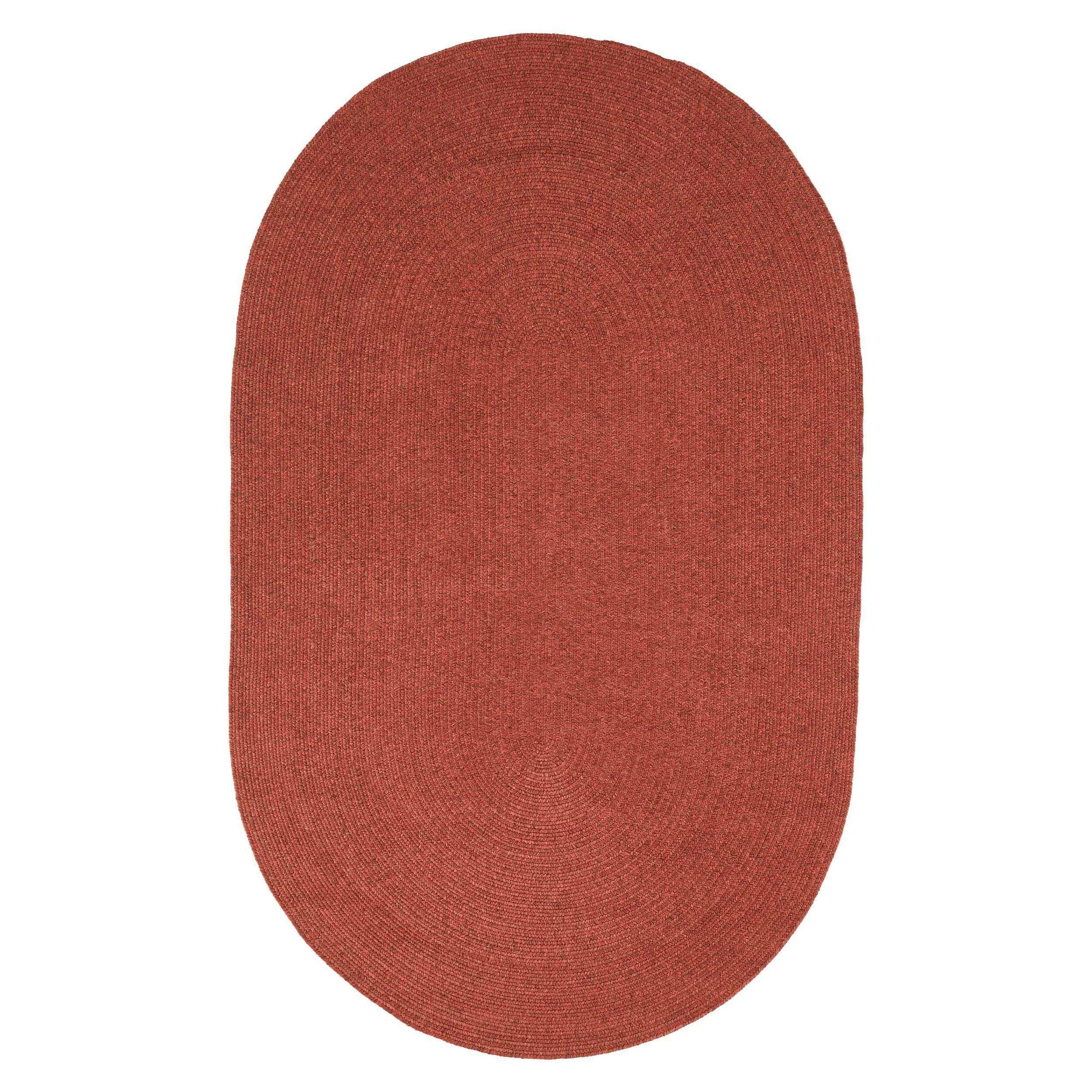 Classic Braided Weave Oval Area Rug Indoor Outdoor Rugs