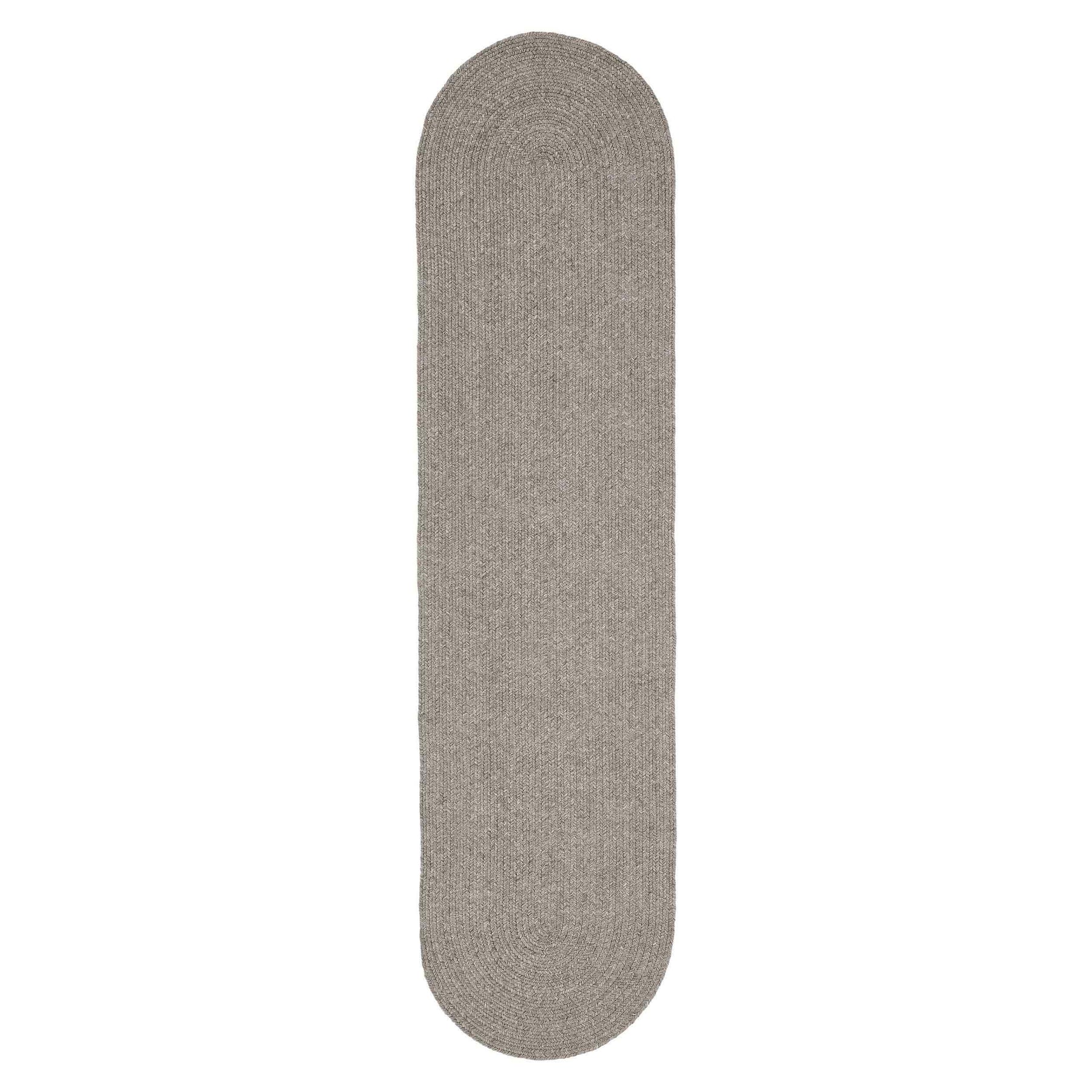 Classic Braided Weave Oval Area Rug Indoor Outdoor Rugs