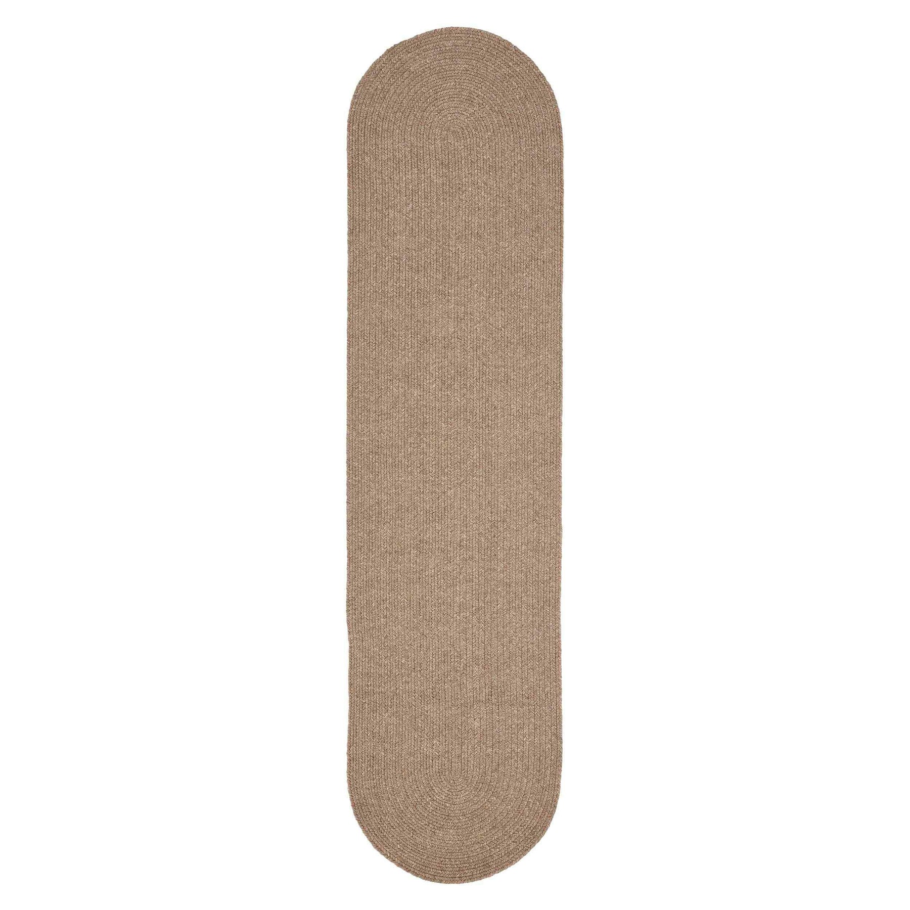 Classic Braided Weave Oval Area Rug Indoor Outdoor Rugs