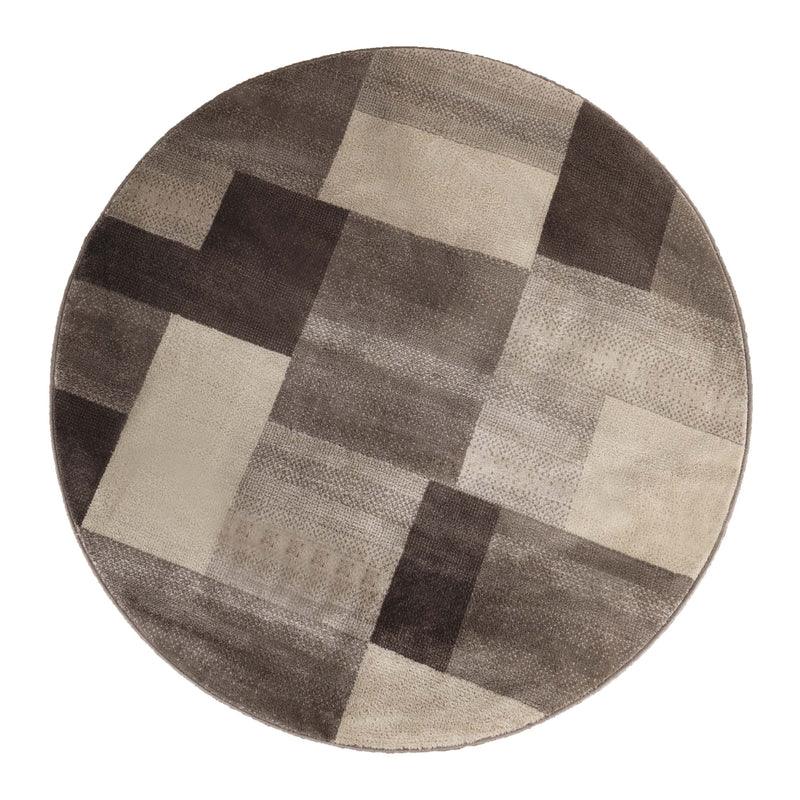 Clifton Geometric Color Block Plush Indoor Area Rug or Runner Rug
