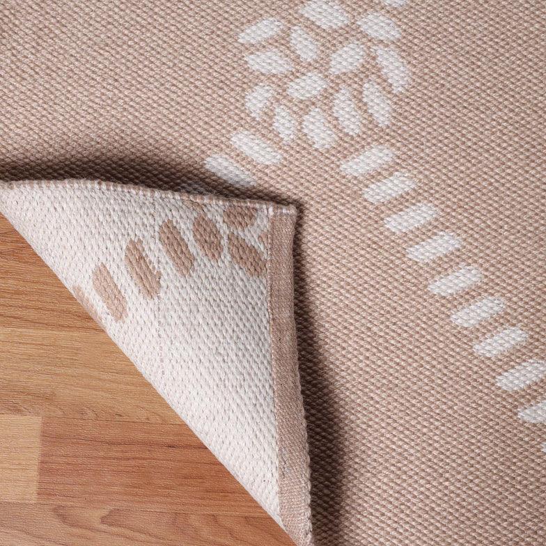 Coastal Geometric Lattice Indoor Outdoor Luxurious Area Rug