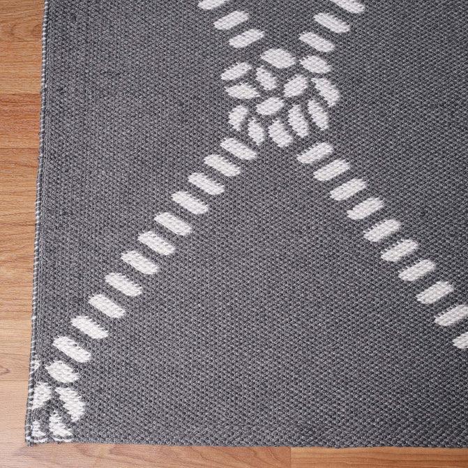 Coastal Geometric Lattice Indoor Outdoor Luxurious Area Rug