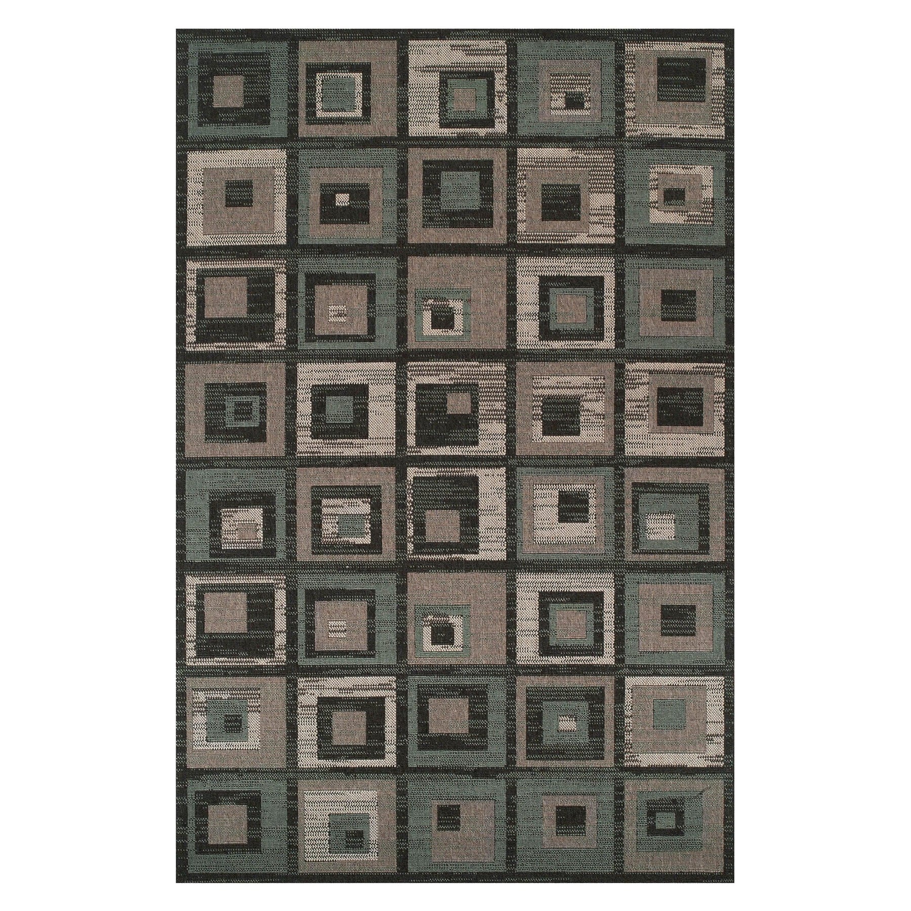 Colburn Geometric Indoor Outdoor Rugs Weather Resistant Area Rug