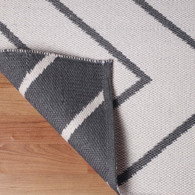 Contemporary Chevron Zig-Zag Indoor Outdoor Area Rug
