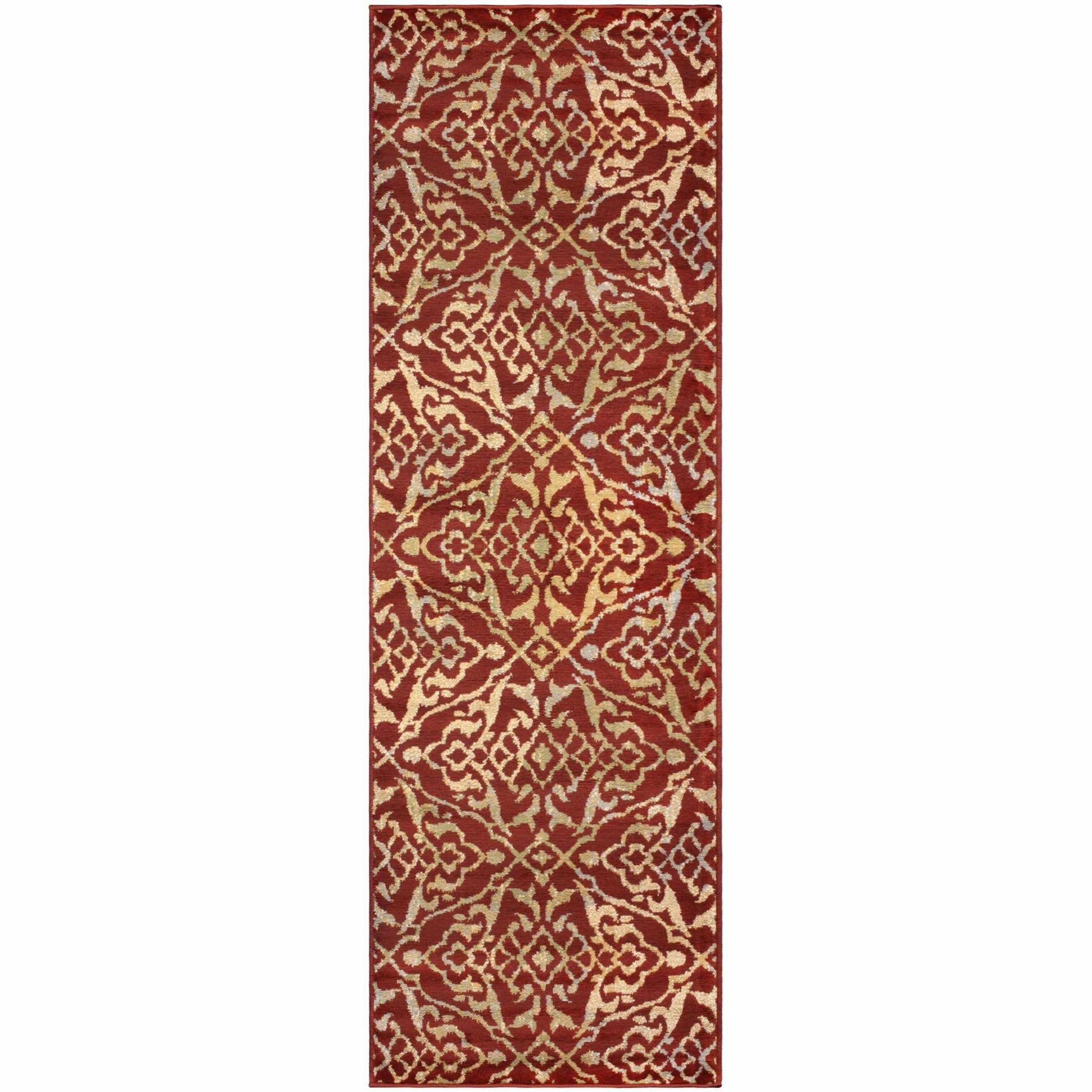 Corbin Damask Indoor Large Area Rugs Or Runner Rug