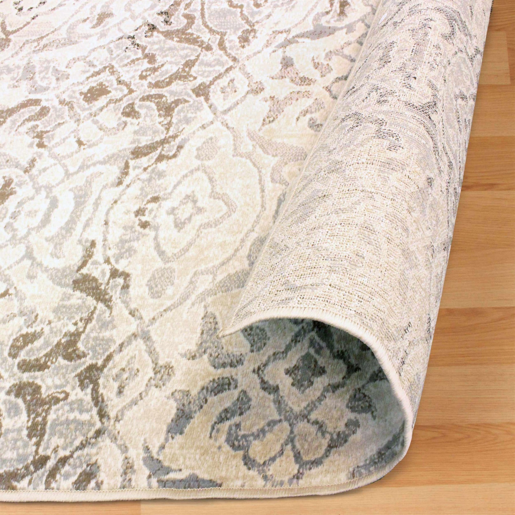 Corbin Damask Indoor Large Area Rugs Or Runner Rug
