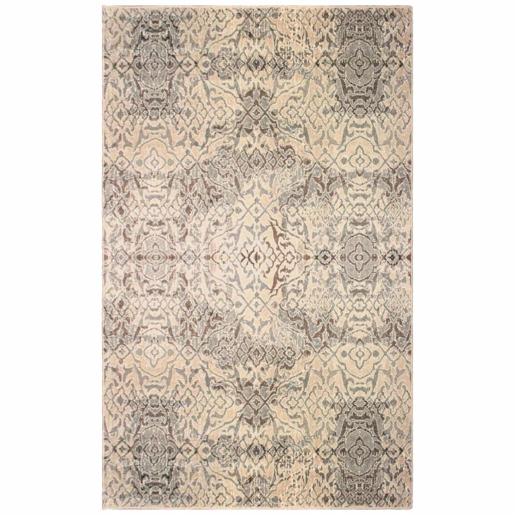 Corbin Damask Indoor Large Area Rugs Or Runner Rug