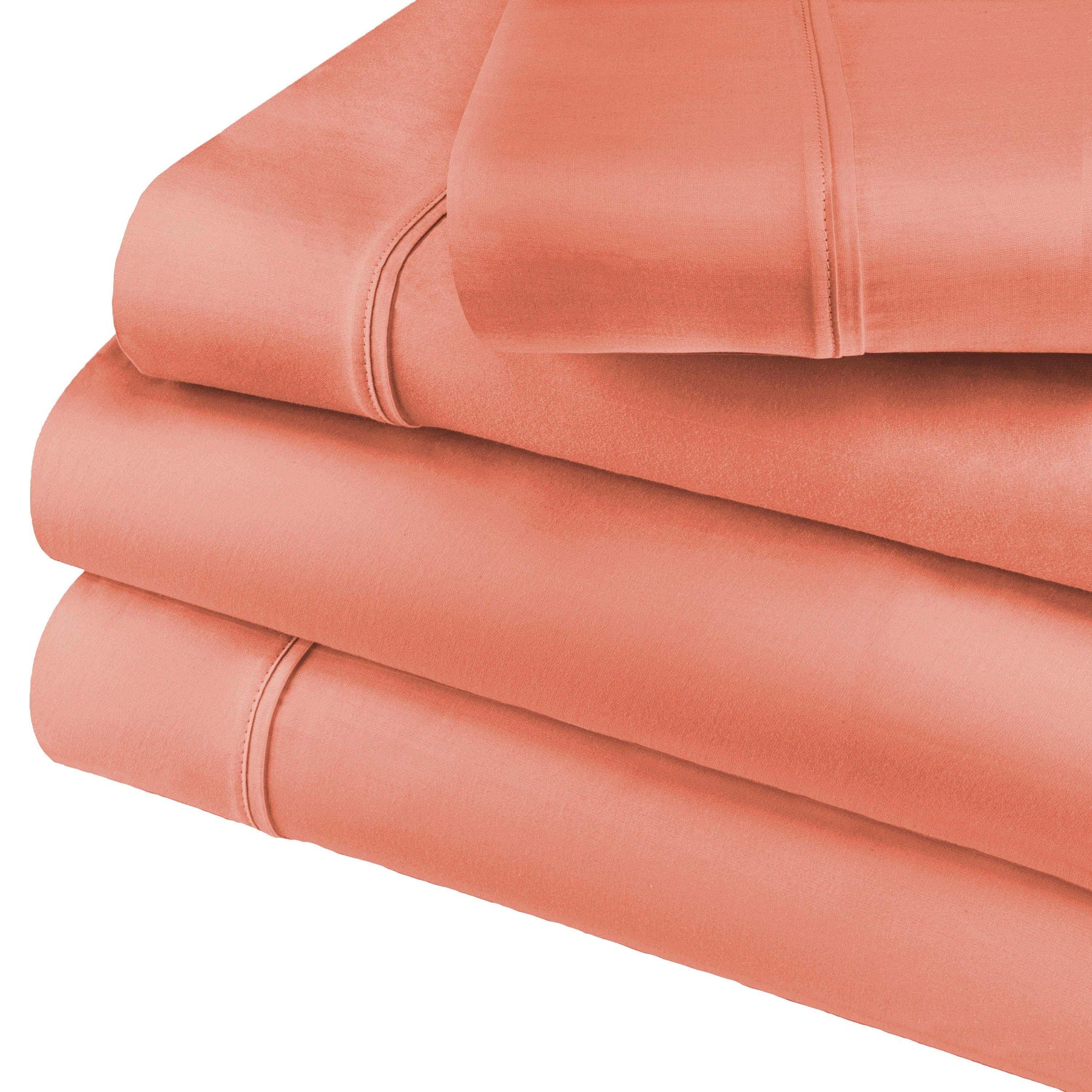 Cotton Blend 800 Thread Count Solid Deep Pocket Bed Sheet Set