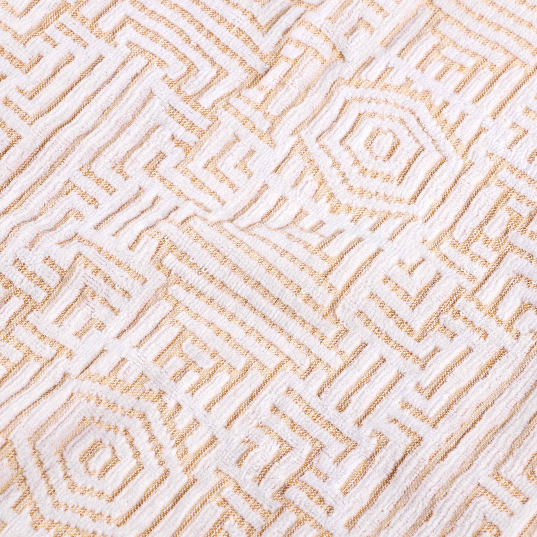Cotton Modern Geometric Jacquard Plush Absorbent Bath Towel Set of 3