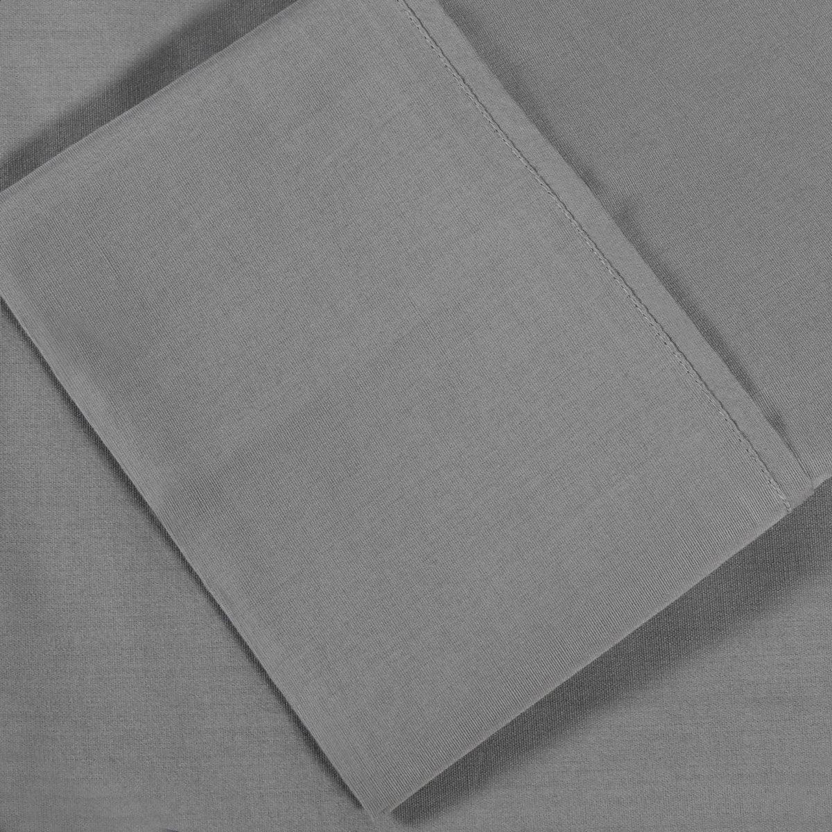 Cotton Percale 300 Thread Count Solid 2 Piece Pillowcase Set
