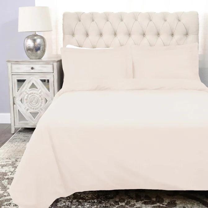 Cotton Percale Modern Traditional Duvet Cover Set