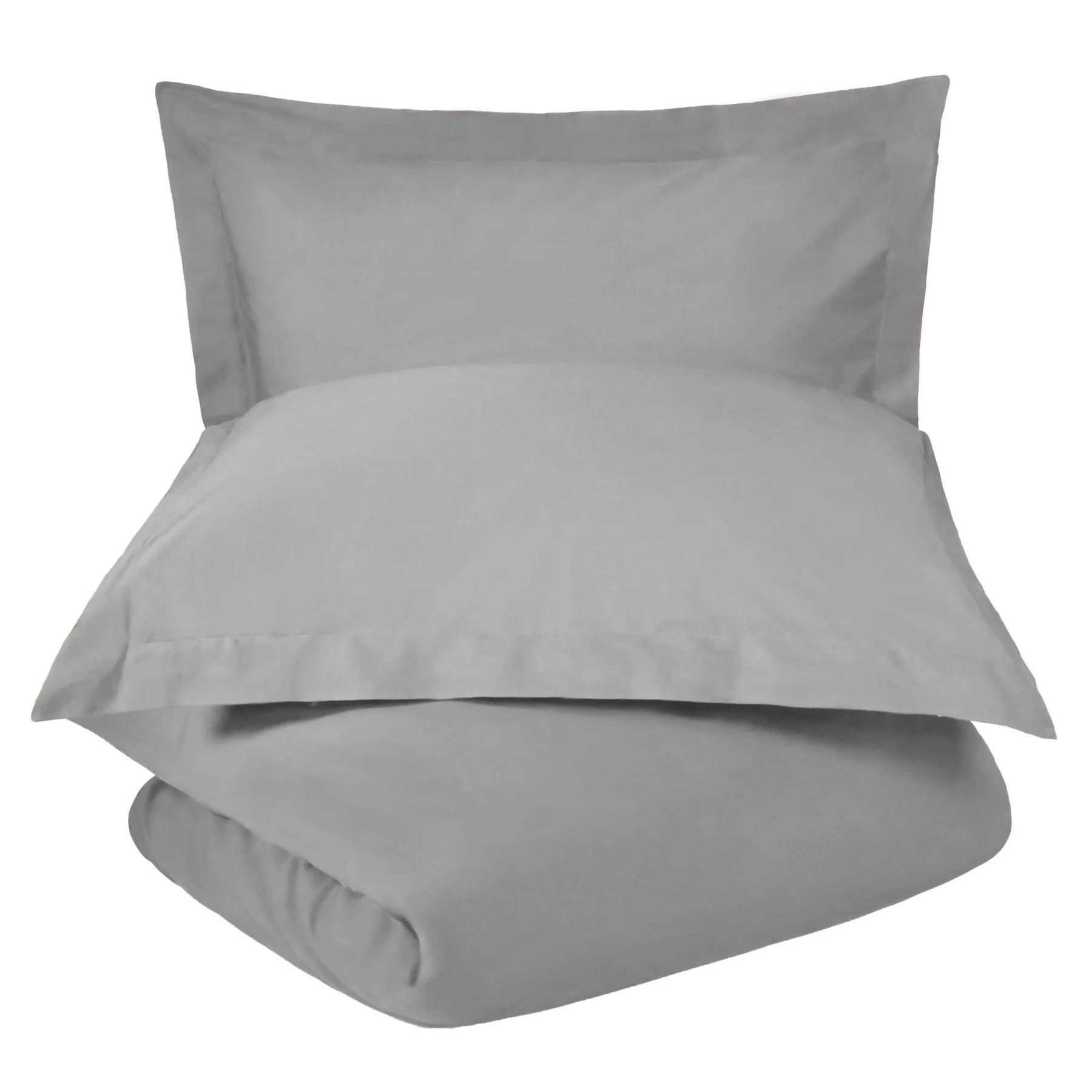 Cotton Percale Modern Traditional Duvet Cover Set