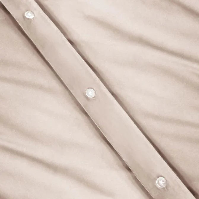 Cotton Percale Modern Traditional Duvet Cover Set