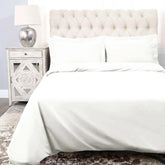 100% Cotton Percale Modern Traditional Duvet Cover Set