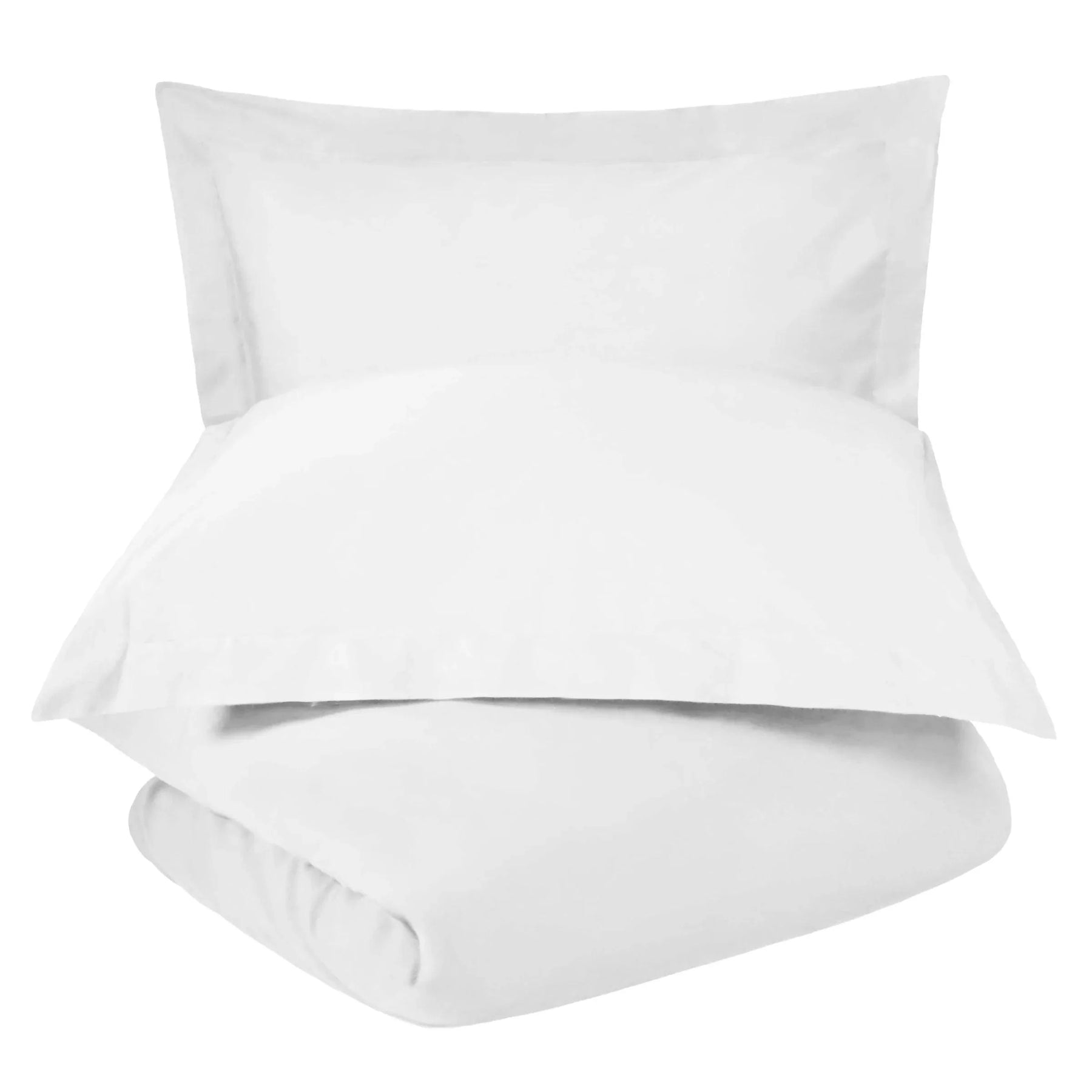 Cotton Percale Modern Traditional Duvet Cover Set