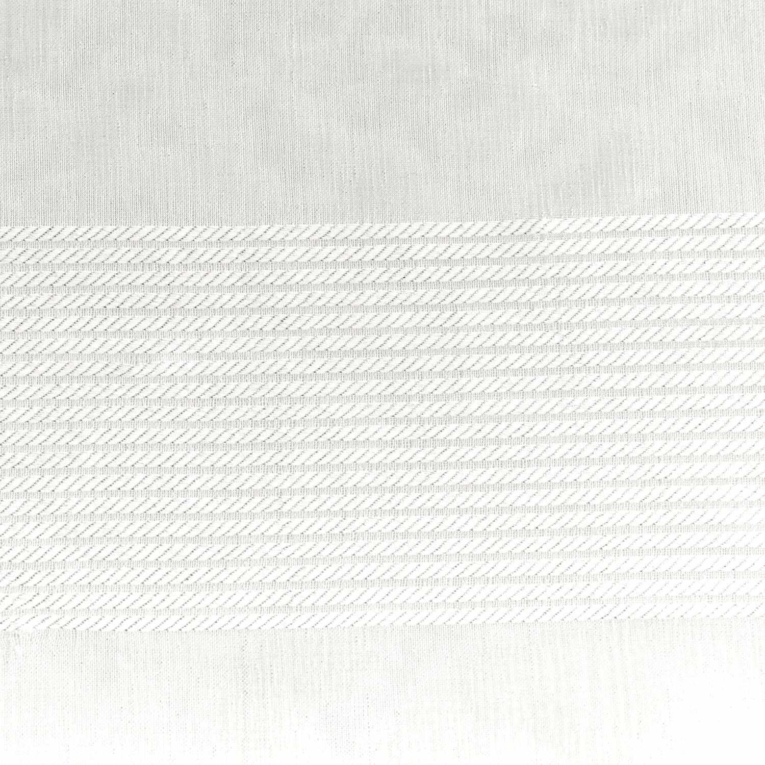 Dalisto Braided Rope Textured Grommet Sheer Curtain Set of 2