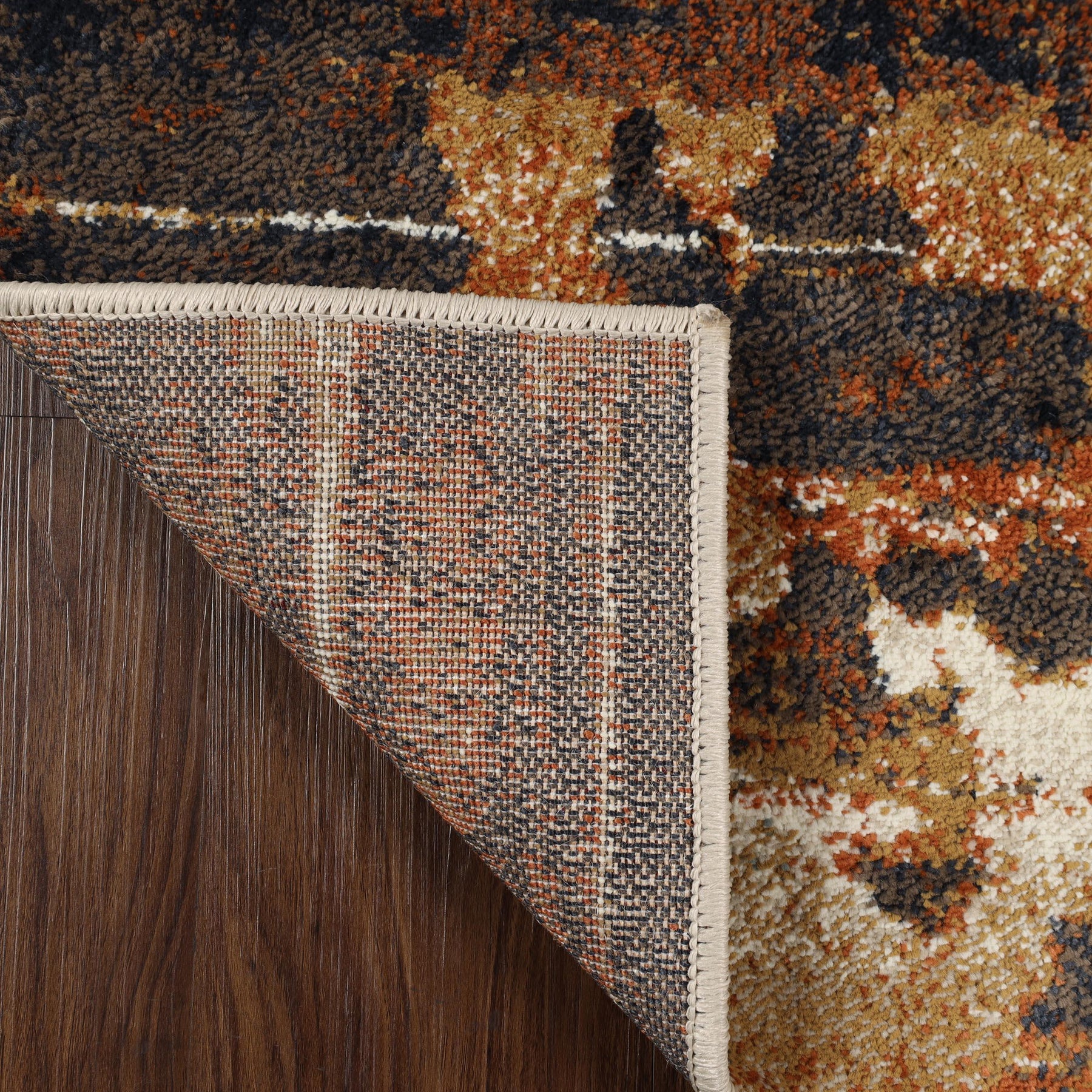 Damara Modern Splatter Abstract Indoor Area Rugs or Runner Rug