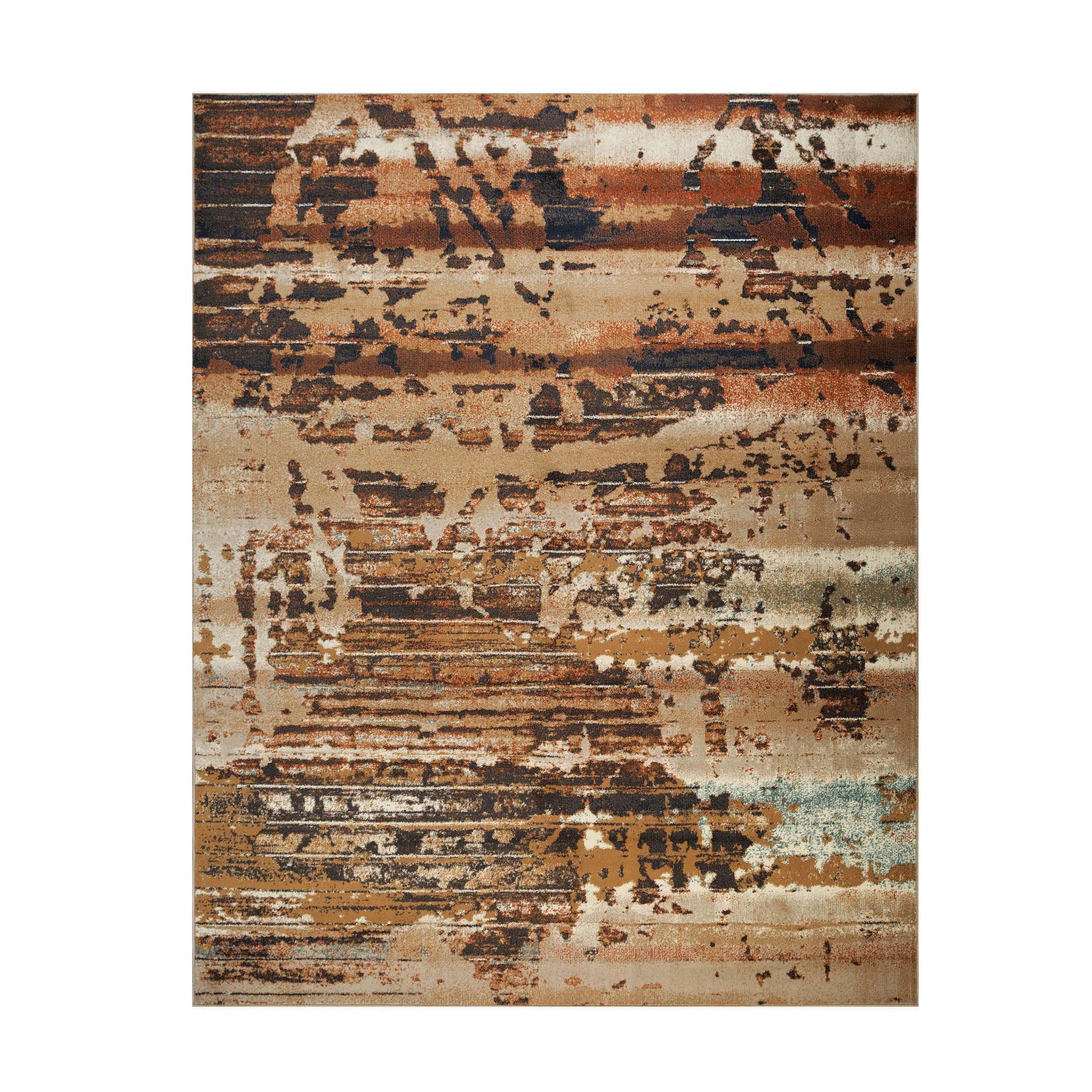 Damara Modern Splatter Abstract Indoor Area Rugs or Runner Rug