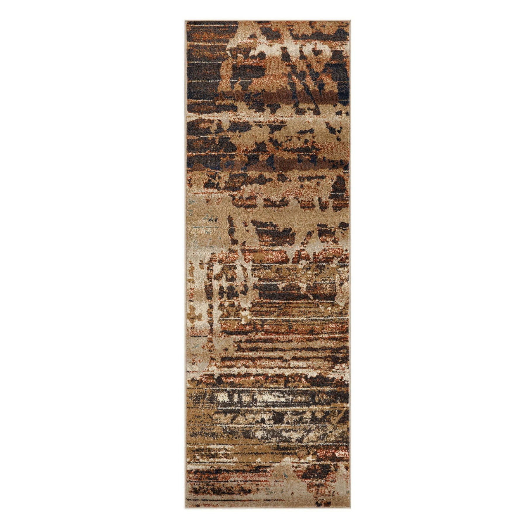 Damara Modern Splatter Abstract Indoor Area Rugs or Runner Rug