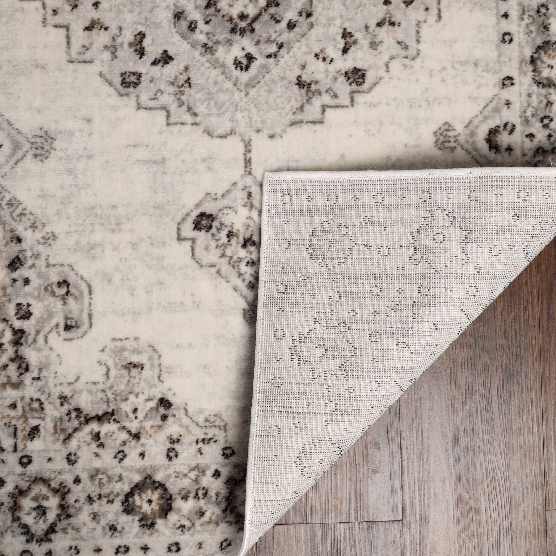 Demelza Vintage Traditional Oriental Medallion Indoor Area Rug or Runner