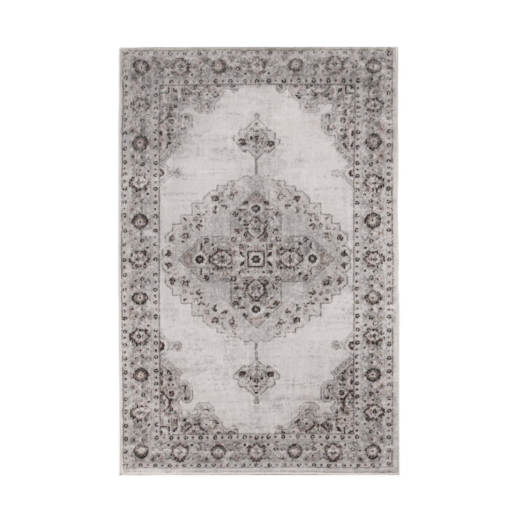 Demelza Vintage Traditional Oriental Medallion Indoor Area Rug or Runner
