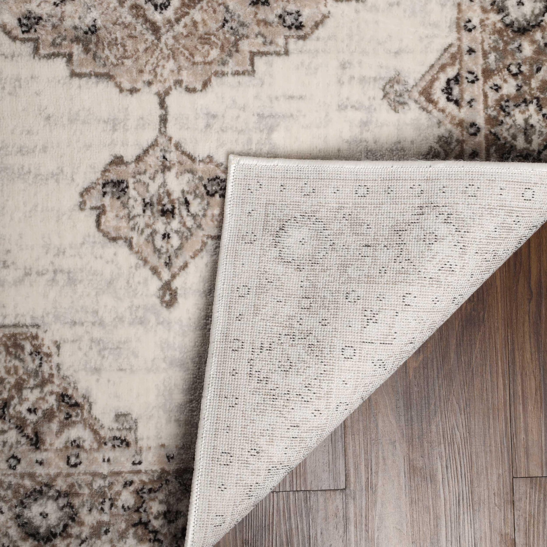 Demelza Vintage Traditional Oriental Medallion Indoor Area Rug or Runner