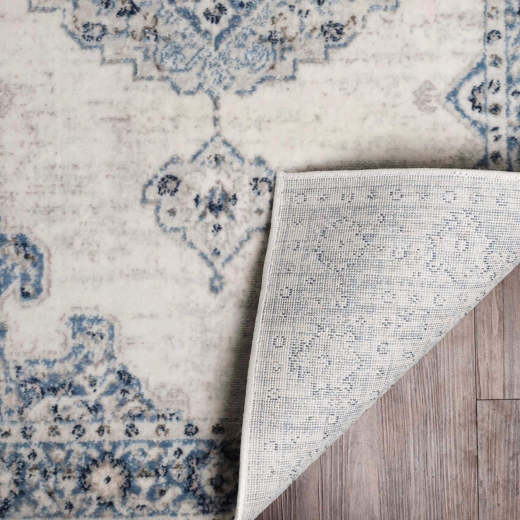 Demelza Vintage Traditional Oriental Medallion Indoor Area Rug or Runner