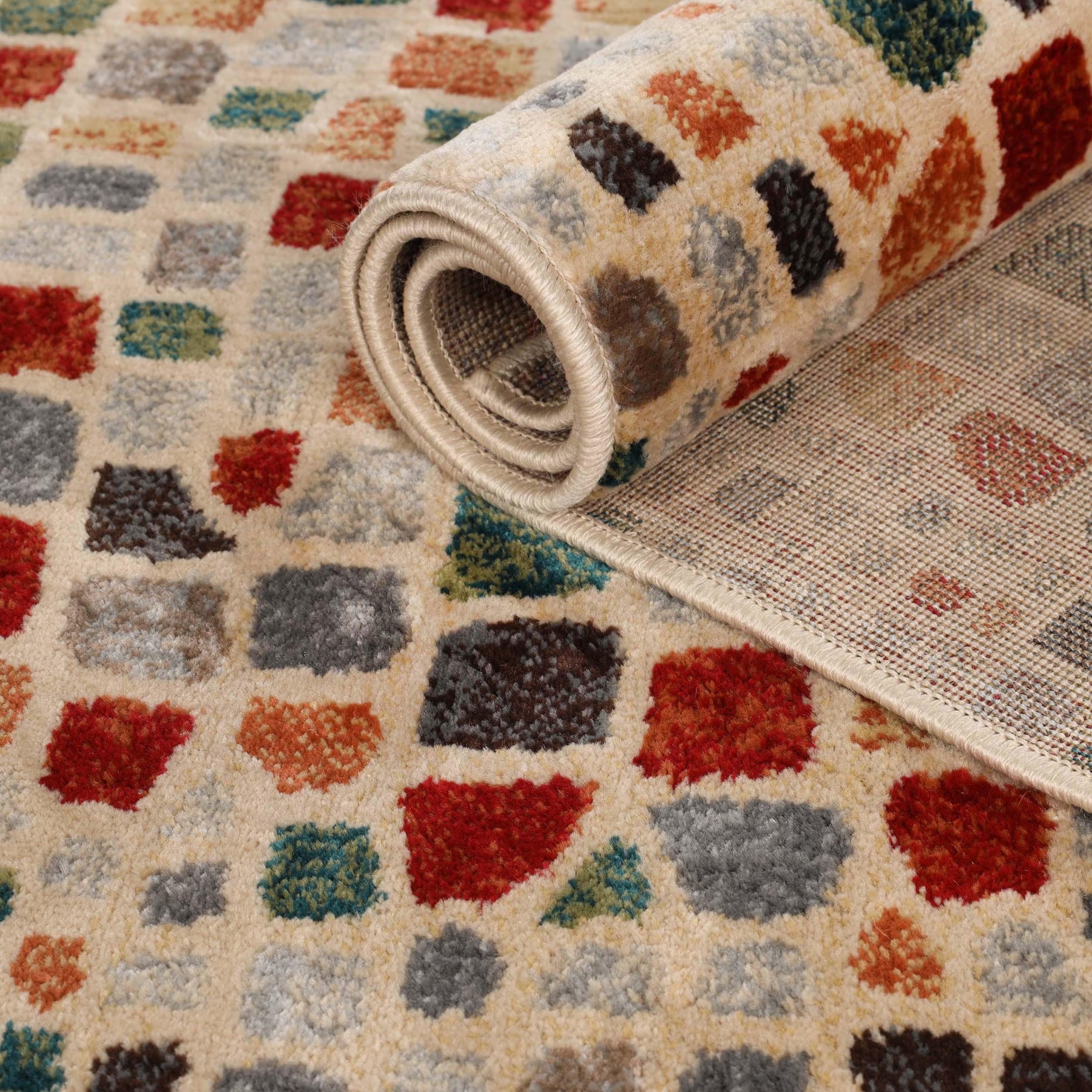 Dexter Abstract Cobblestone Indoor Area Rug 8x10