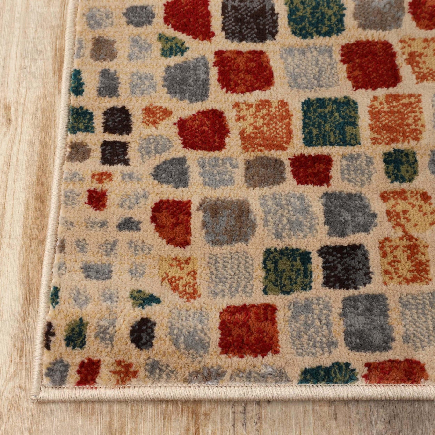 Dexter Abstract Cobblestone Indoor Area Rug 8x10