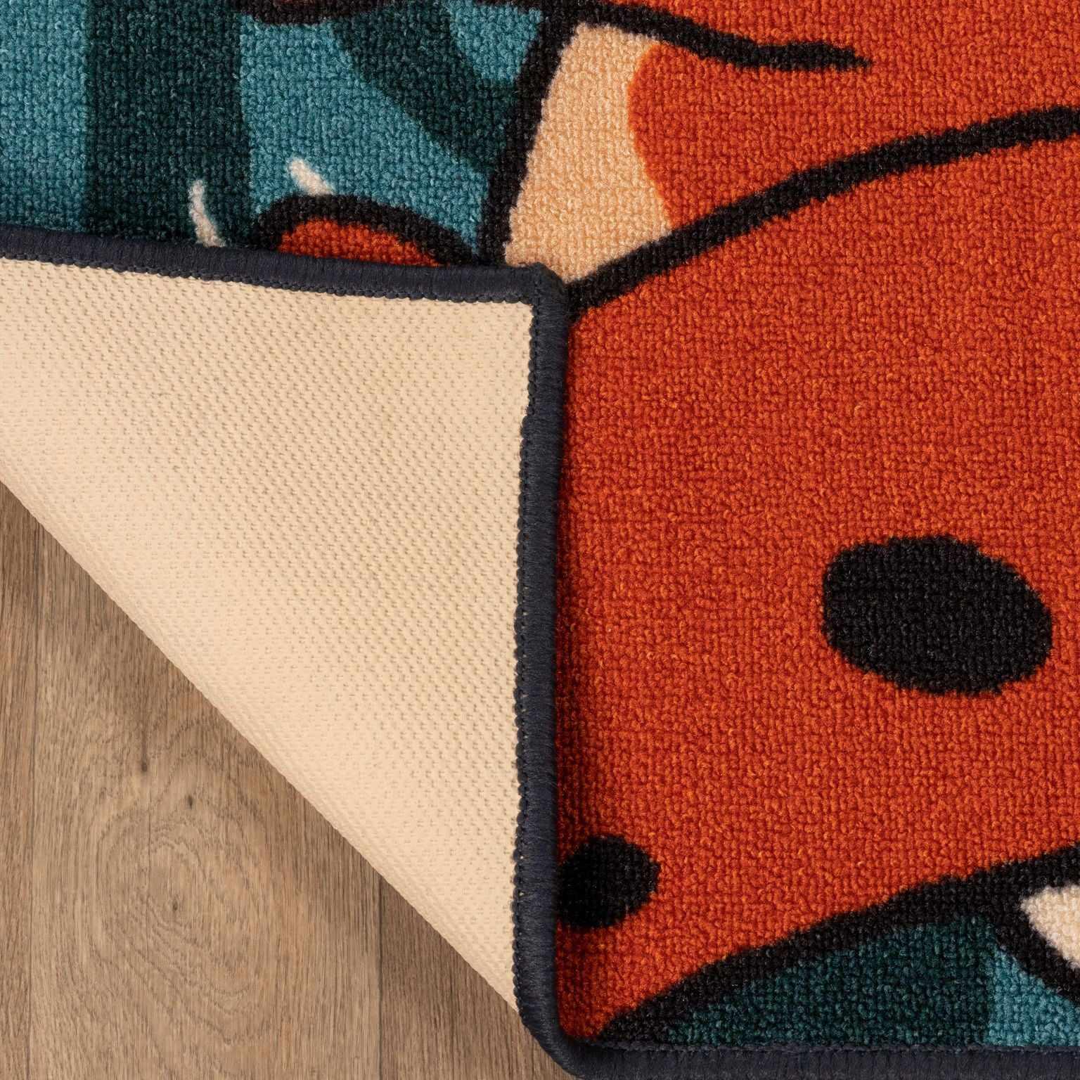 Dinoventure Non-Slip Kids Indoor Washable Area Rug