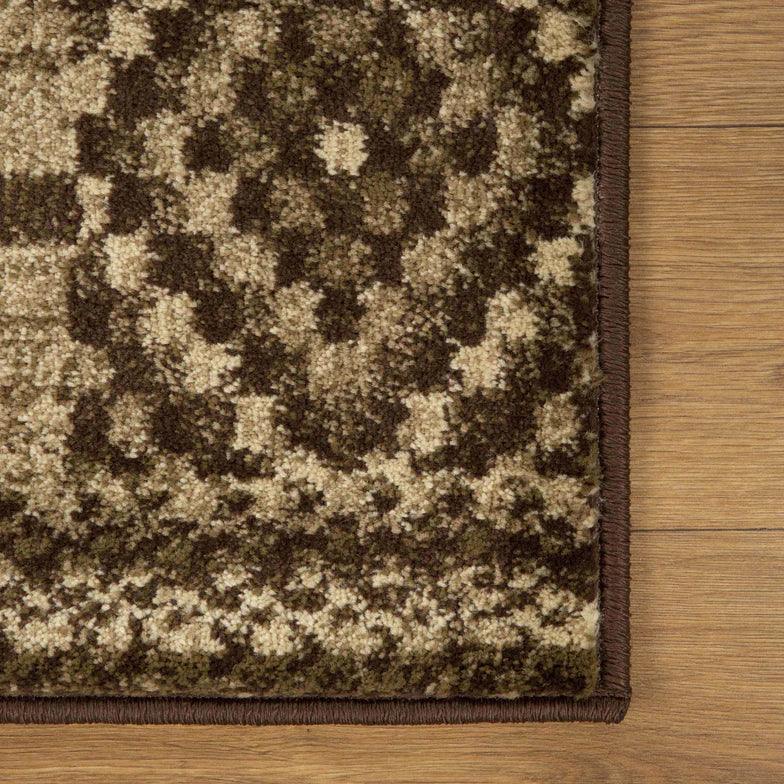 Dorset Block Patchwork Indoor Area Rug or Runner Rug