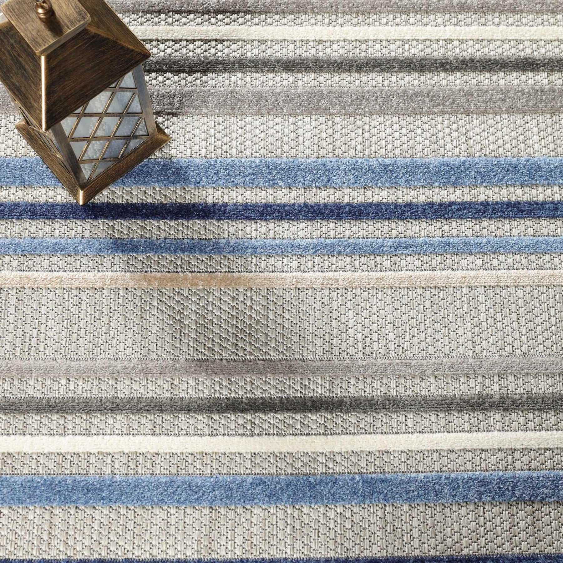 Eastyn Casual Stripe Geometric Area Rug Indoor Outdoor Rugs