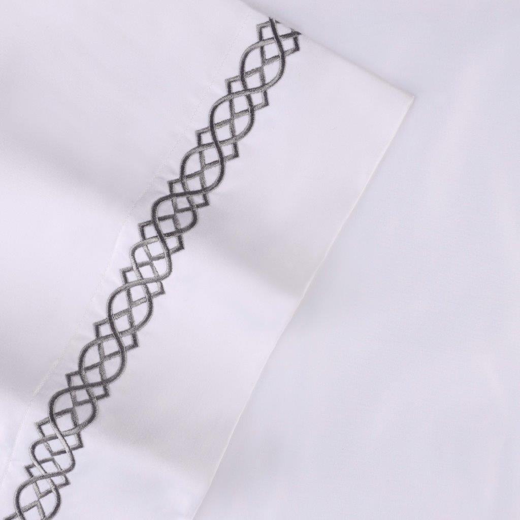 Egyptian Cotton 1000 Thread Count Solid Pillowcase Set