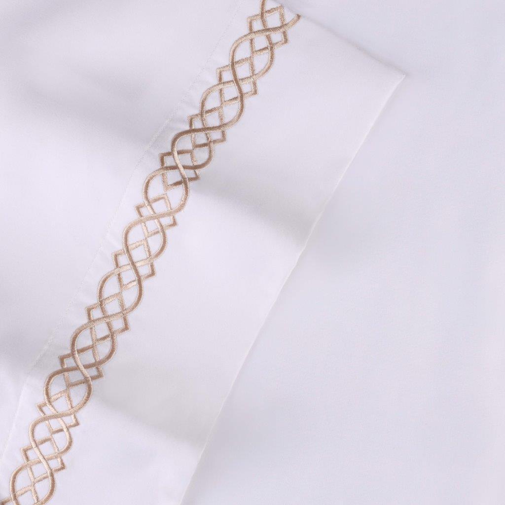 Egyptian Cotton 1000 Thread Count Solid Pillowcase Set