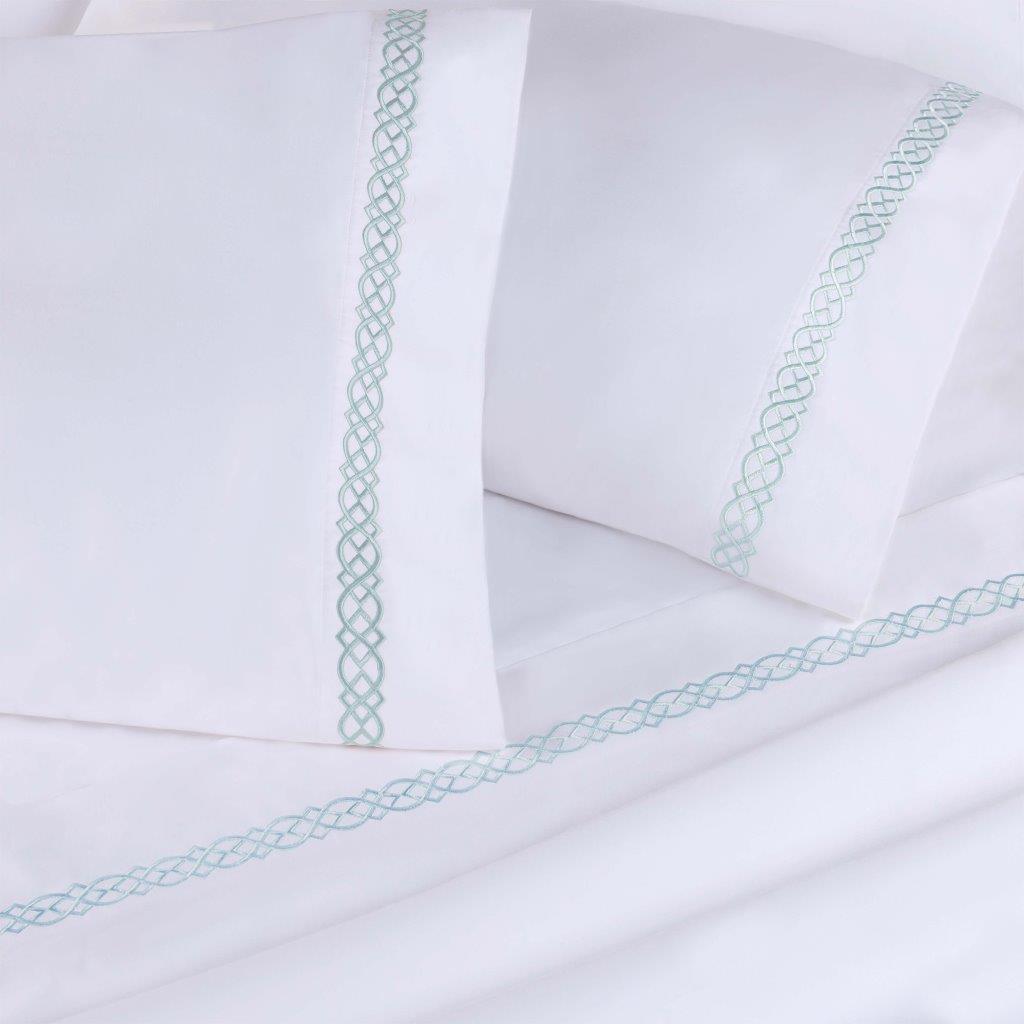 Egyptian Cotton 1000 Thread Count Solid Pillowcase Set
