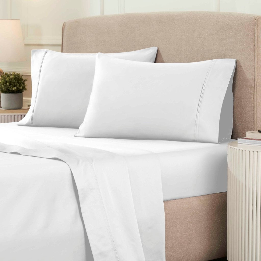 Egyptian Cotton 1200 Thread Count Eco-Friendly Solid Sheet Set
