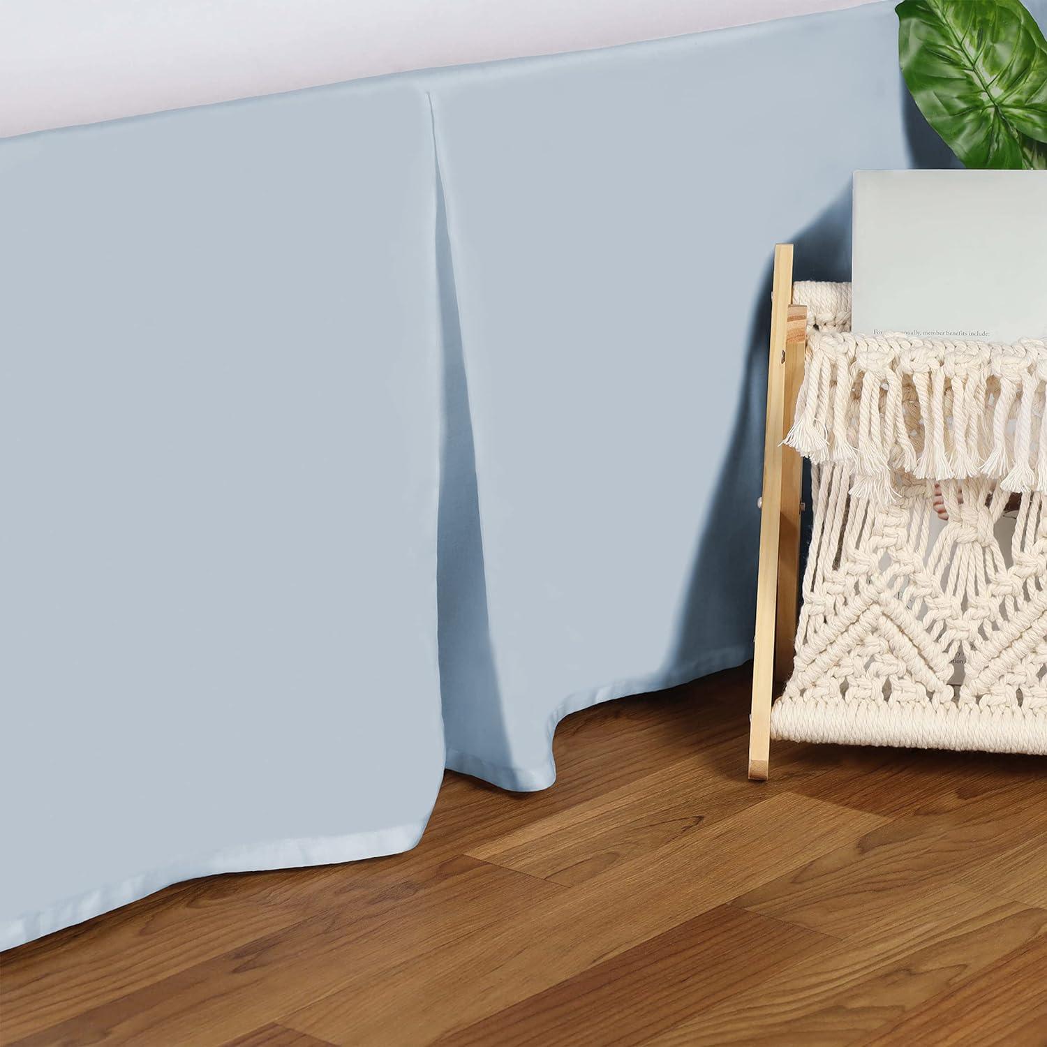 Egyptian Cotton 300 Thread Count Solid Bed Skirt