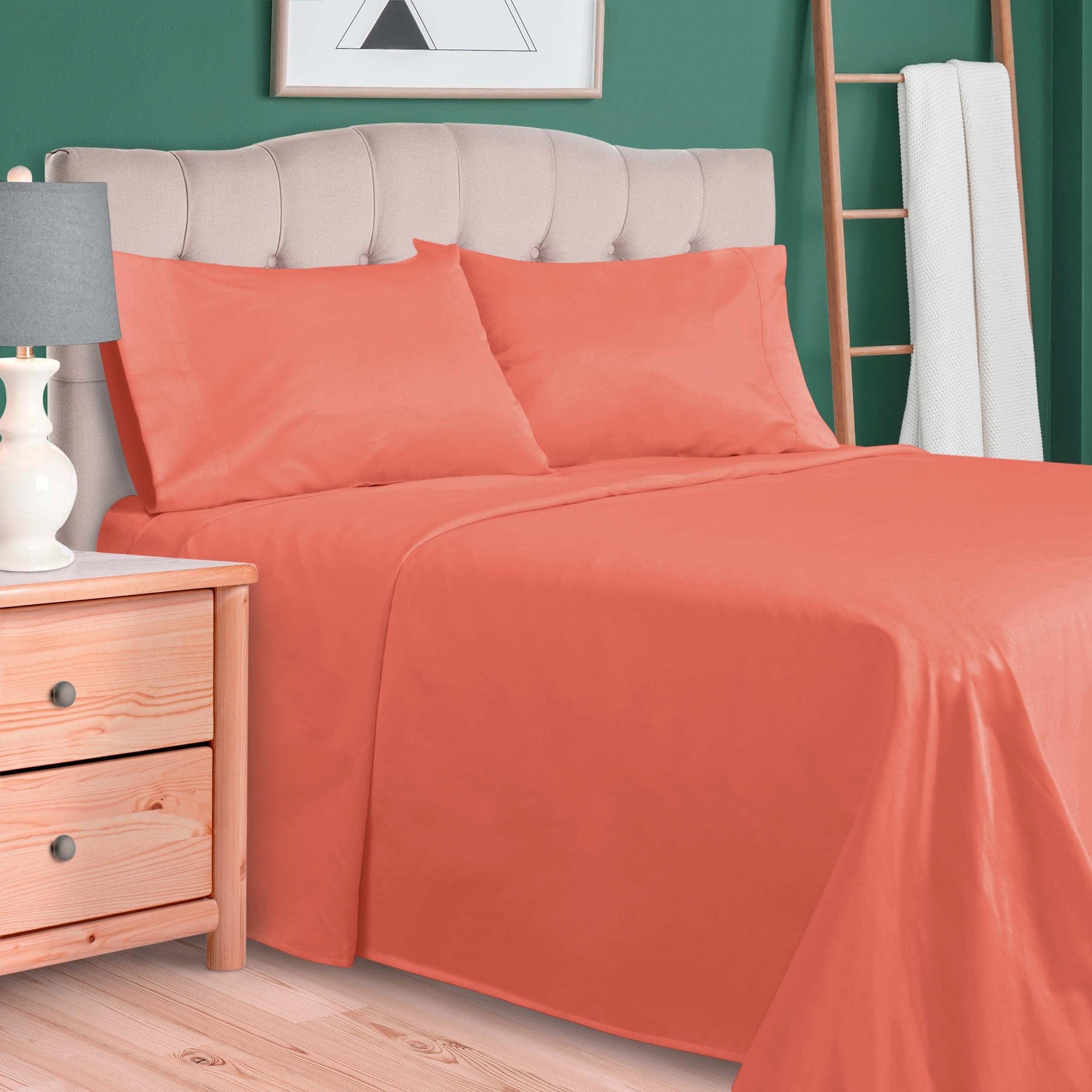 Egyptian Cotton 700 Thread Count Eco Friendly Solid Sheet Set