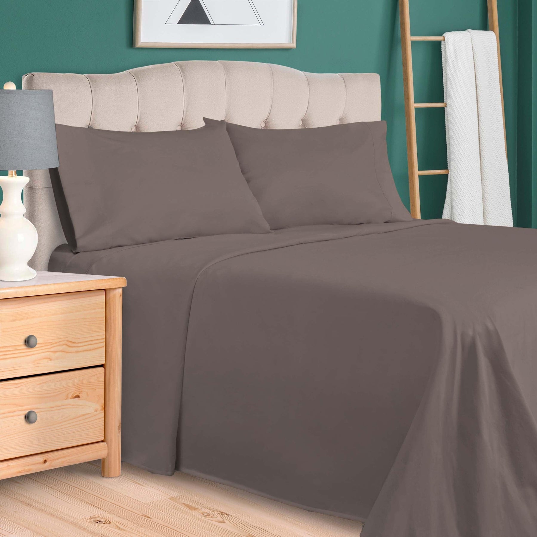 Egyptian Cotton 700 Thread Count Eco Friendly Solid Sheet Set