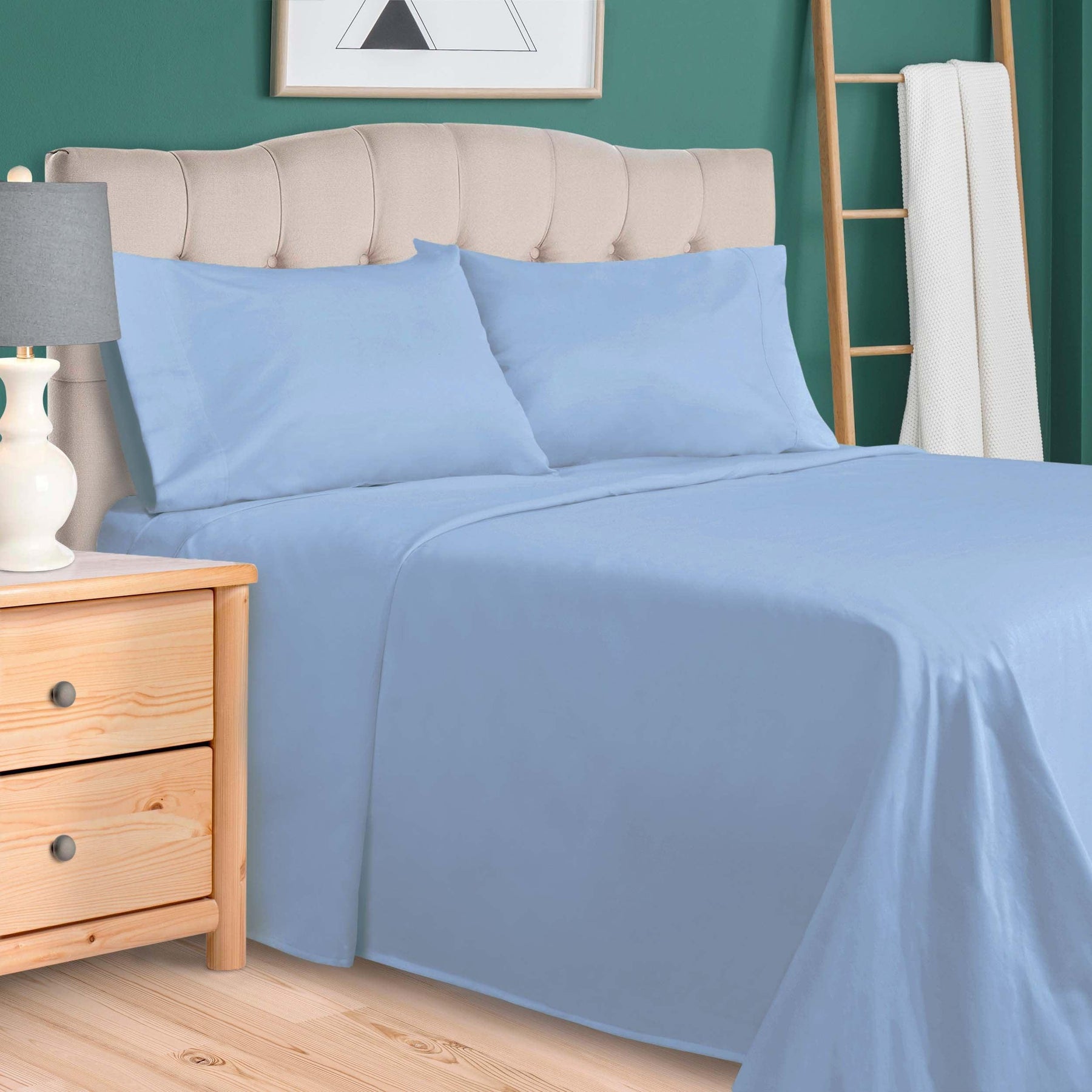 Egyptian Cotton 700 Thread Count Eco Friendly Solid Sheet Set