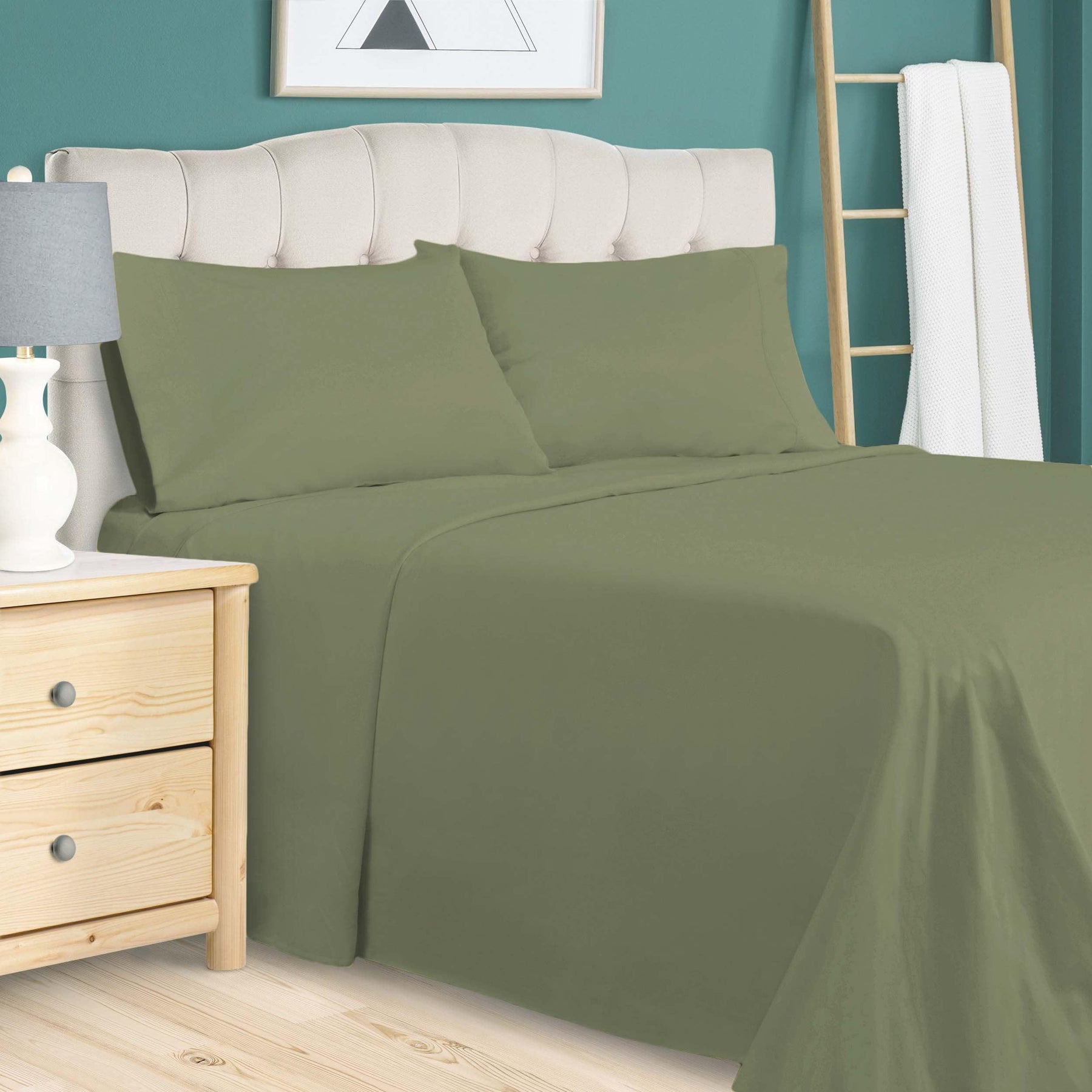 Egyptian Cotton 700 Thread Count Eco Friendly Solid Sheet Set