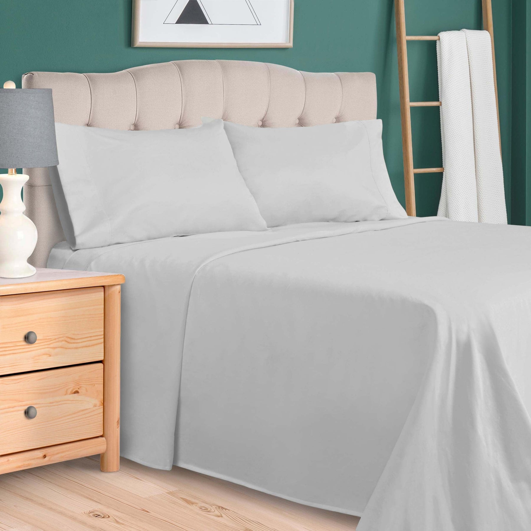 Egyptian Cotton 700 Thread Count Eco Friendly Solid Sheet Set