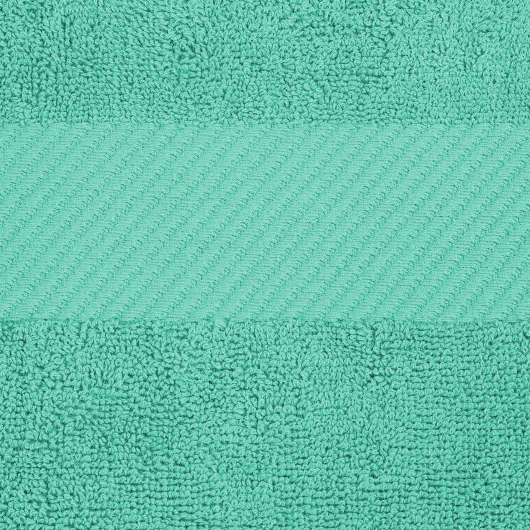 Egyptian Cotton Dobby Border Medium Weight 2 Piece Bath Sheet Set