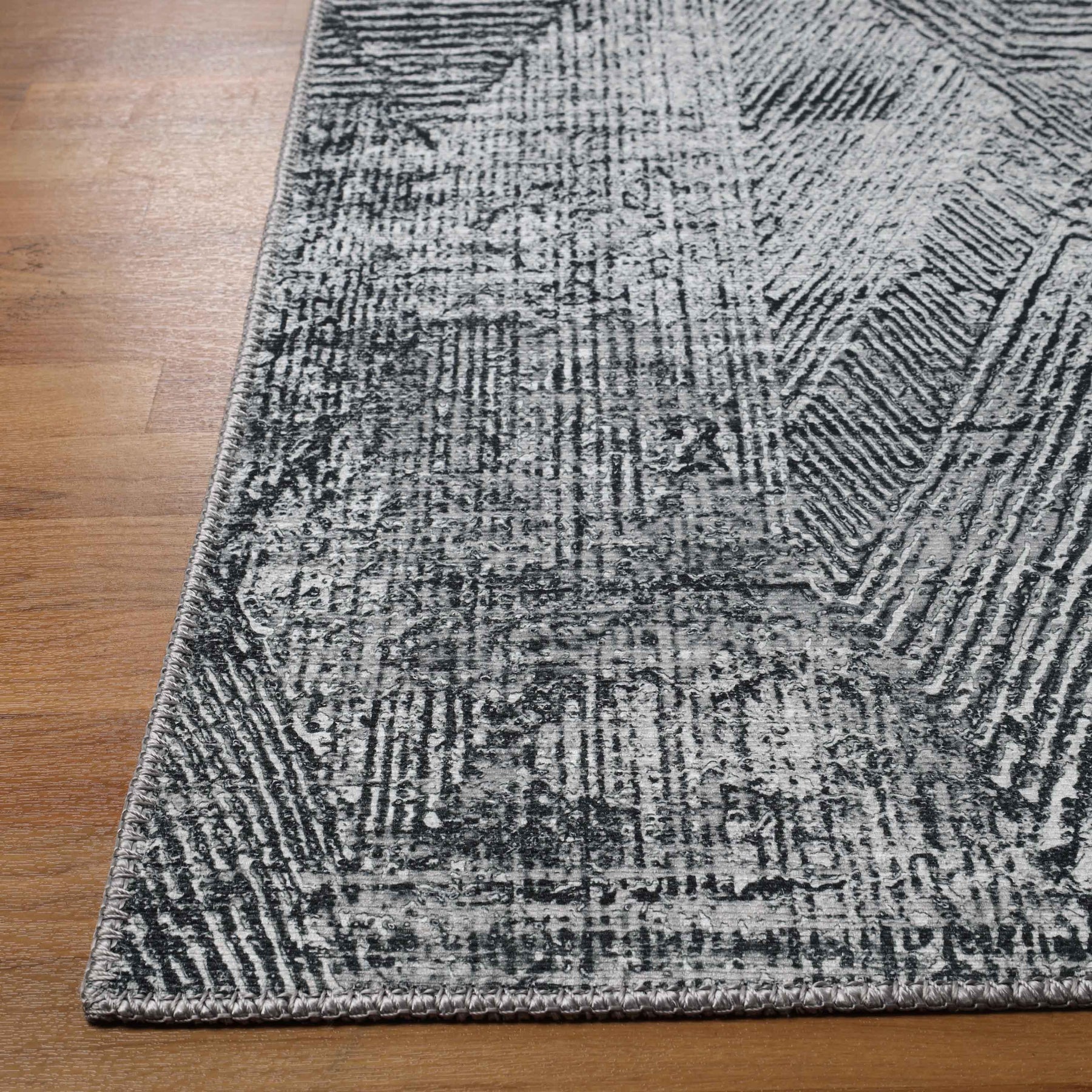 Elio Modern Geometric Indoor Area Rug or Runner Rug