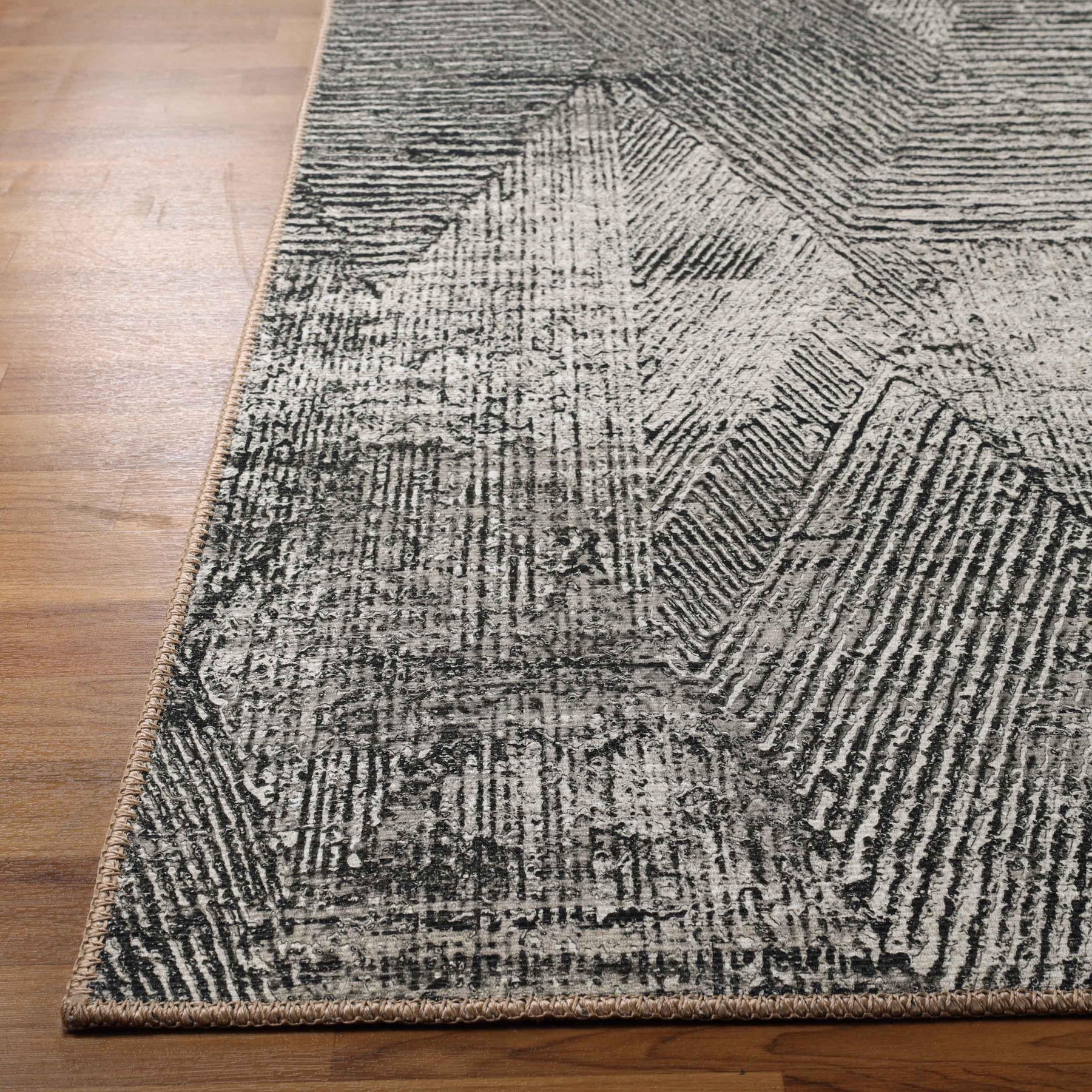 Elio Modern Geometric Indoor Area Rug or Runner Rug