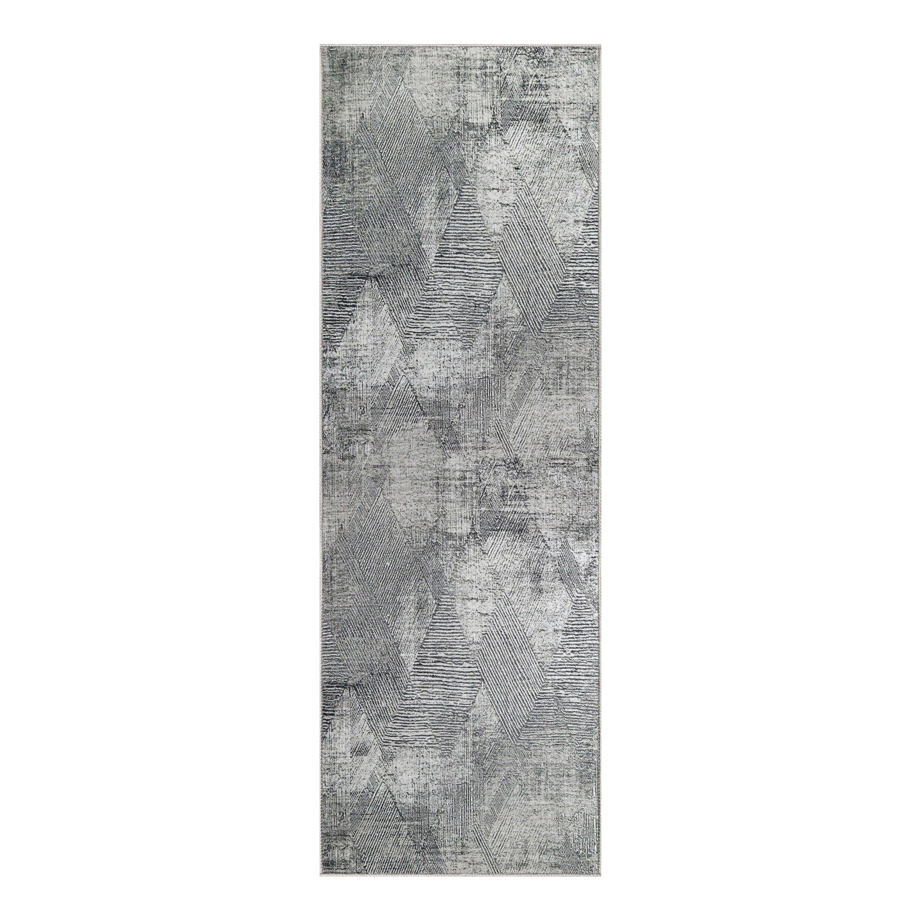 Elio Modern Geometric Indoor Area Rug or Runner Rug